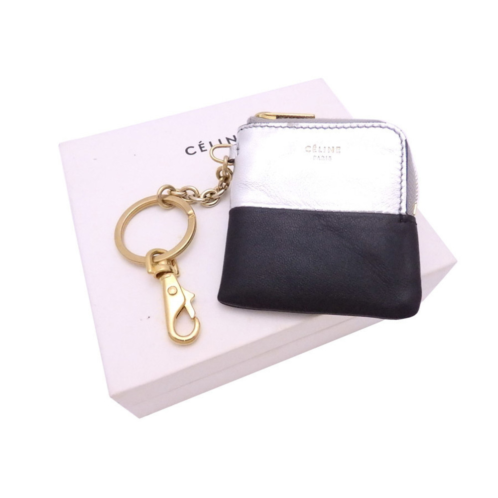 Celine Macadam Leather Multi Case Bicolor Black - image 1